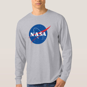 Iconischer NASA-T - Shirt für Langschläfer (Mond G