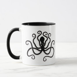 Iconischer Oktopus aus Minoan Marine Style Potteri Tasse