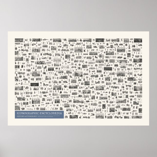 Iconographie - Geschichte und Ethnologie Poster (Vorne)