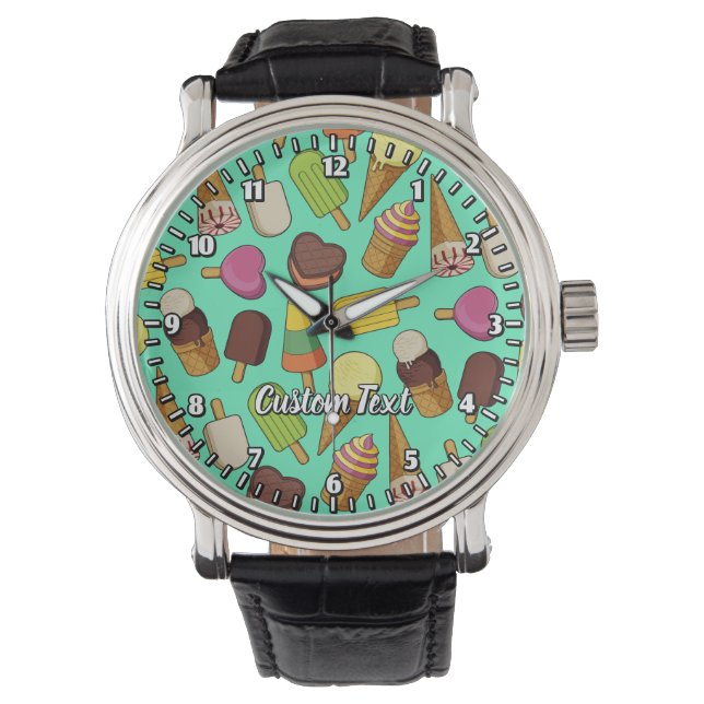 Icons für Eiscreme Armbanduhr (Vorderseite)