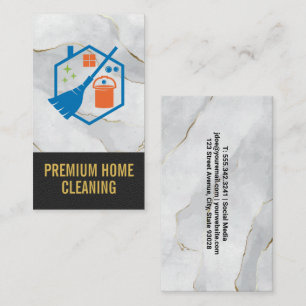 Icons reinigen   Maid Business Card Visitenkarte