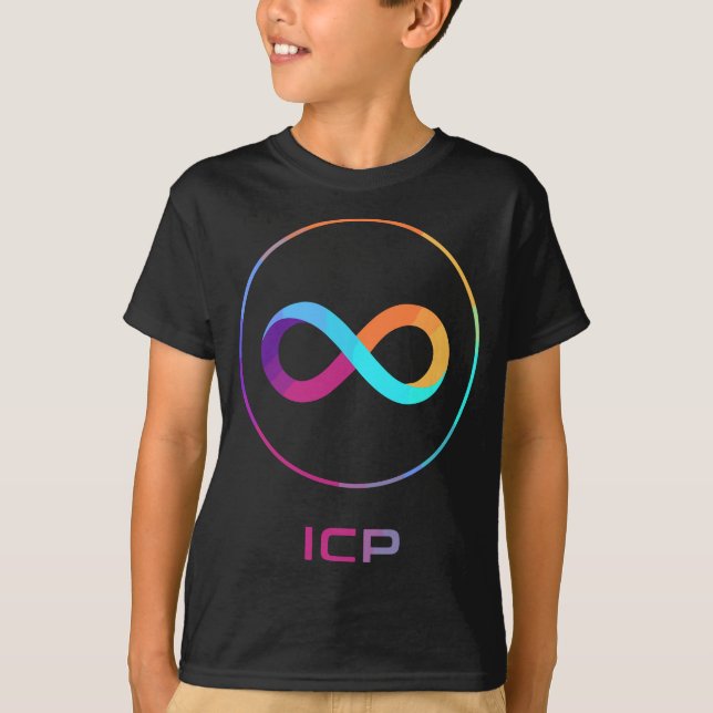 ICP-Krypto-DFINITY-Internet-Computer-Kryptocurreni T-Shirt (Vorderseite)