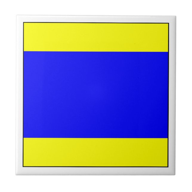 ICS-Flag D Fliese (Vorderseite)