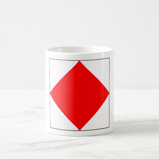Ics-Flagge F Kaffeetasse (Mittel)