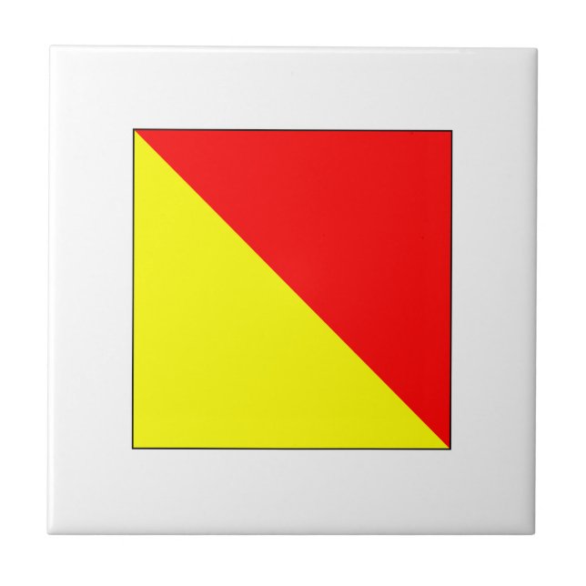 Ics-Flagge O Fliese (Vorderseite)