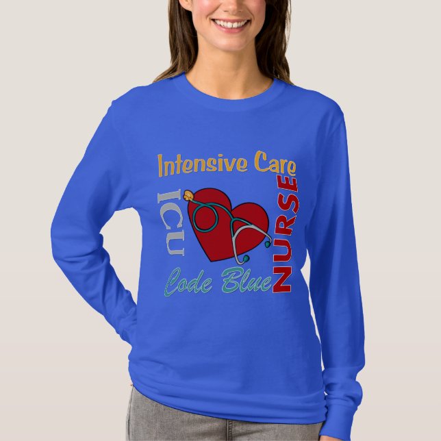 ICU - Krankenschwester T-Shirt (Vorderseite)