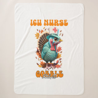 icu Nurse Gobble Squad Women ICU Nurse Thanksgivin Sherpadecke