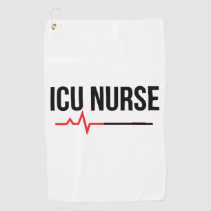 ICU Nurse Golfhandtuch