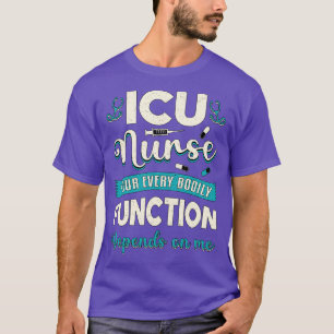 Icu Nurse Medicine Emergency Liebe Ambulance Funny T-Shirt
