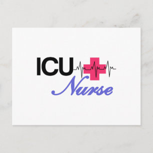 ICU Nurse Postkarte