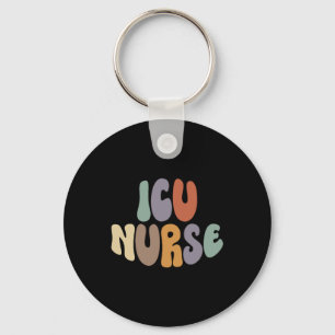 ICU Nurse Proud Karriere Beruf Schlüsselanhänger