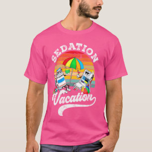 ICU Nurse Sedation Vacation Emergency Medicine ER T-Shirt