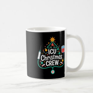 Icu Weihnachts-Crew Holiday Nurse Intensivpflege U Kaffeetasse