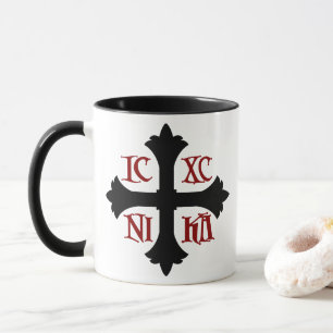 ICXC tasse CROISÉE de NIKA