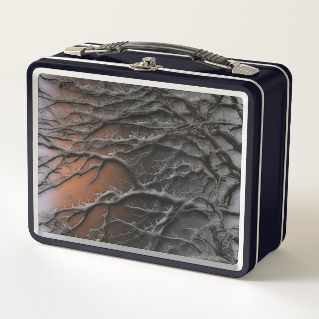 Icy Branches und Window Frost Lunch Box (Vorderseite)
