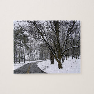 Icy Desised Road