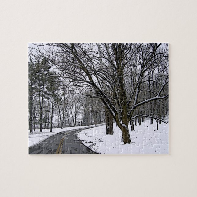 Icy Desised Road (Horizontal)