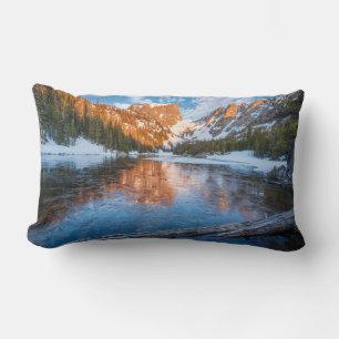 Icy Dream Lake Lendenkissen