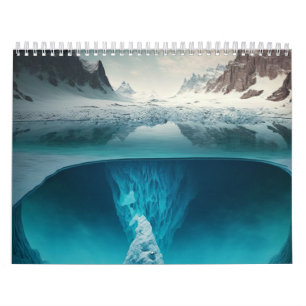 Icy Mountain View Kalender