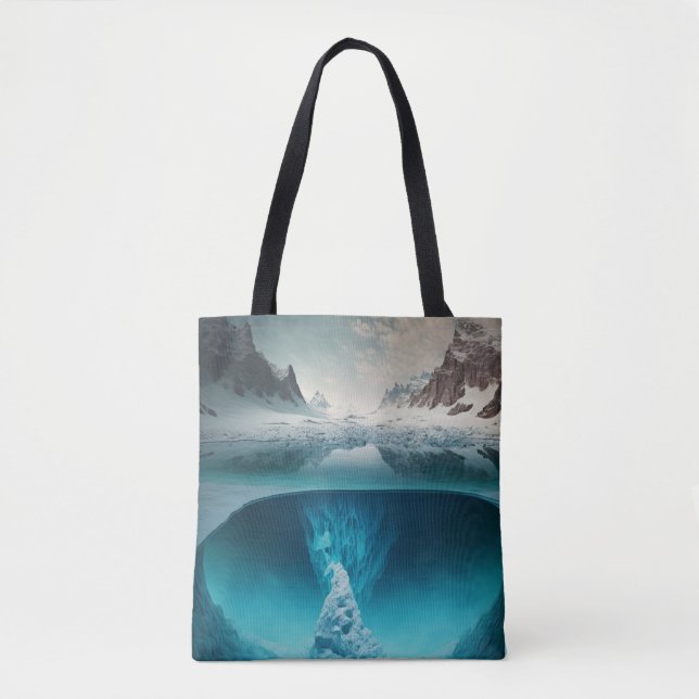 Icy Mountain View Tasche (Vorderseite)
