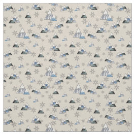 Icy Mountains Stoff