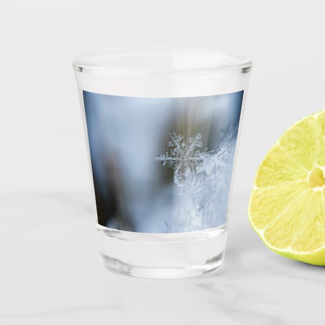 Icy Snowflake Schnapsglas (Vorderseite)