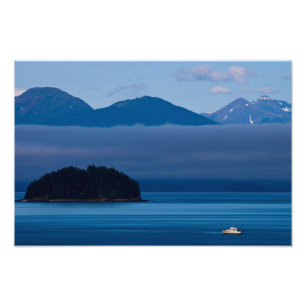 Icy Strait Point, Hoonah, Alaska, USA Foto print