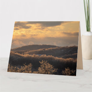 Icy Sunset Karte
