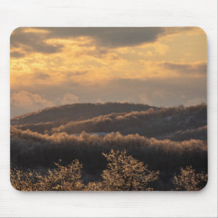 Icy Sunset Mousepad