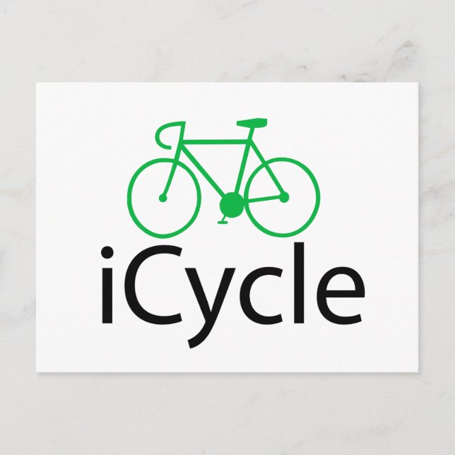 iCycle Postkarte (Vorderseite)