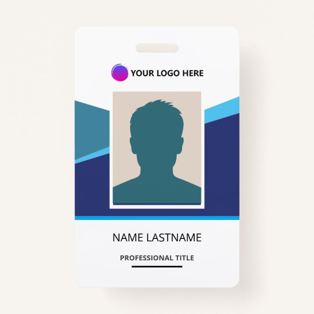 ID Card Identification Badge Ausweis (Vorderseite)