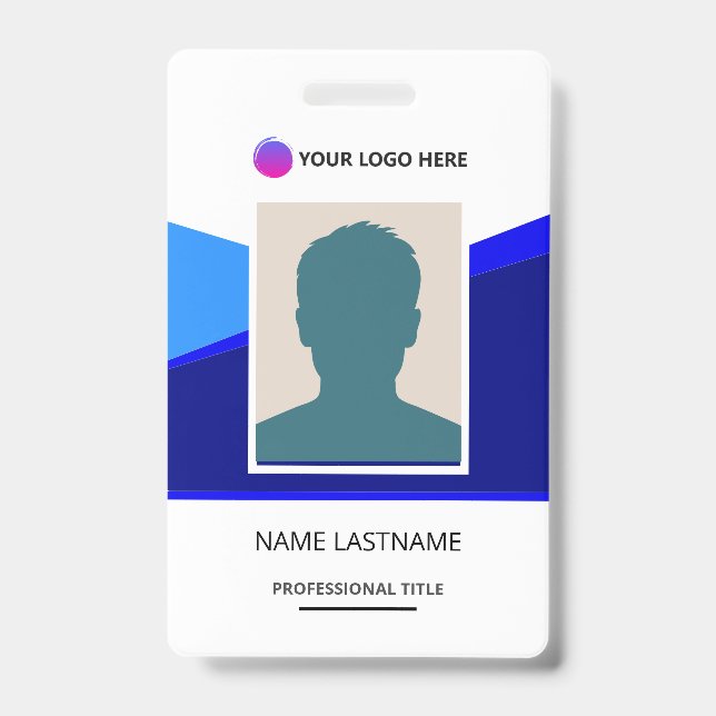 ID Card Identification Badge Ausweis (Vorderseite)