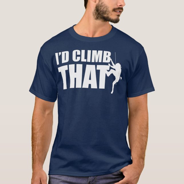 Id Climb that Climbing (2) T-Shirt (Vorderseite)