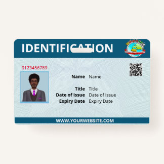 ID d'entreprise et badge de nom