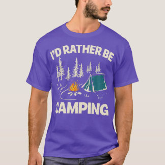 ID eher Camping Design Funny Camping Lover Ca T-Shirt