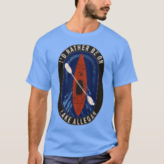 Id eher Kayaking am Allegan See in MI T-Shirt