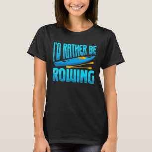 ID eher rudern Funny Crew Sport Lover Boot Gi T-Shirt