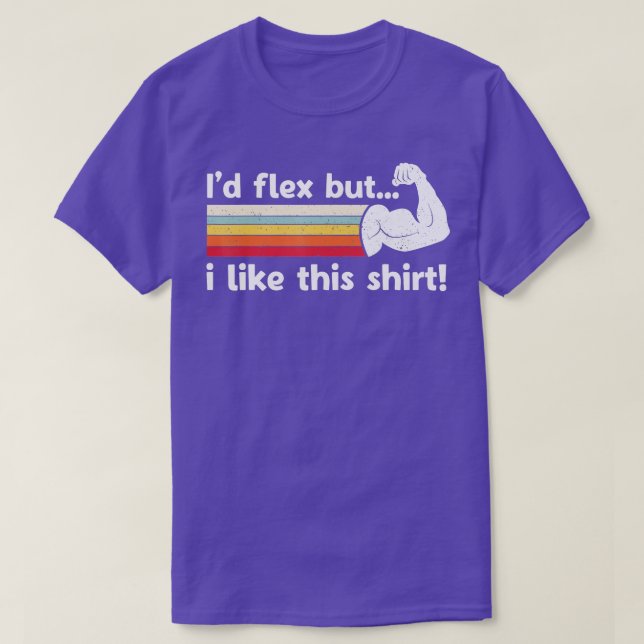 Id Flex, aber ich mag seinen lustigen Erwachsenen, T-Shirt (Design vorne)