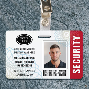 ID-Foto des benutzerdefinierten Sicherheitsbeauftr Ausweis