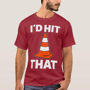 ID Hone - Funny Autocross Design mit Cone T-Shirt