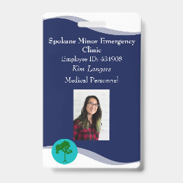 ID Lanyard Abzeichen Business oder Medical Ausweis