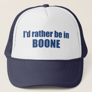 I'd Rather Be In Boone North Carolina Truckerkappe