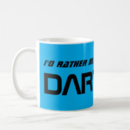 Id Rather Be Playing Darts Cool Dart Player Kaffeetasse
