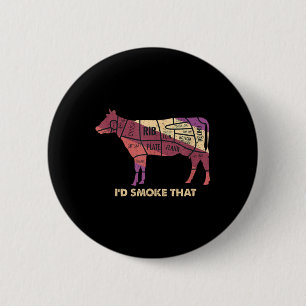 Id rauchen, dass Kuh Grillen Grillmasters Barbecue Button