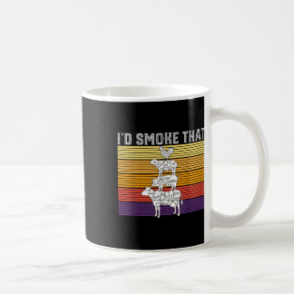 Id rauchen, dass lustige Grillen Grilling Pitmaser Kaffeetasse
