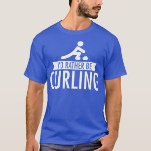 Id statt Curling T-Shirt