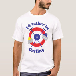 Id statt Curling T-Shirt