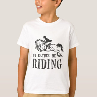 Id statt Reiten Reitausstellung Jumping T-Shirt