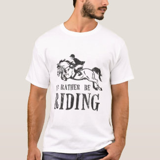 Id statt Reiten Reitausstellung Jumping T-Shirt