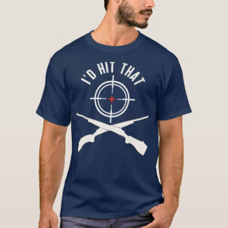 ID-Treffer, auf dem Clay-Ziel abschießt T-Shirt